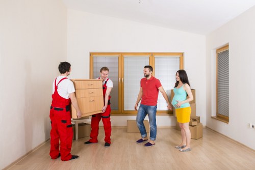 Efficient moving truck service in Colliers Wood environment